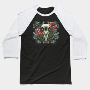 3 Eye Crow Baseball T-Shirt